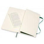 Блокнот Moleskine CLASSIC SOFT QP619K15 Large 130х210мм 192стр. пунктир мягкая обложка зеленый