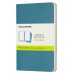 Блокнот Moleskine CAHIER JOURNAL CH013B44 Pocket 90x140мм обложка картон 64стр. нелинованный голубой (3шт)