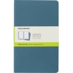 Блокнот Moleskine CAHIER JOURNAL CH018B44 Large 130х210мм обложка картон 80стр. нелинованный голубой (3шт)