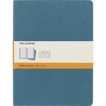 Блокнот Moleskine CAHIER JOURNAL CH021B44 XLarge 190х250мм обложка картон 120стр. линейка голубой (3шт)