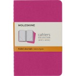 Блокнот Moleskine CAHIER JOURNAL CH011D17 Pocket 90x140мм обложка картон 64стр. линейка розовый неон (3шт)