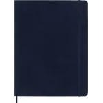 Еженедельник Moleskine CLASSIC SOFT WKNT XL 190х250мм 144стр. мягкая обложка синий сапфир