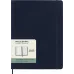 Еженедельник Moleskine CLASSIC SOFT WKNT XL 190х250мм 144стр. мягкая обложка синий сапфир