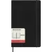 Ежедневник Moleskine ACADEMIC SOFT Large 130х210мм датир.18мес 592стр. мягкая обложка черный