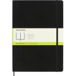 Блокнот Moleskine CLASSIC SOFT QP643 A4 192стр. нелинованный мягкая обложка черный