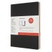 Блокнот Moleskine CAHIER SUBJECT CH4STNB02 XLarge обложка картон 160стр. линейка мягкая обложка черный/красный