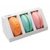 Настольный набор Kw-Trio 6351 Macaron (3 предмета) пластик ассорти