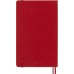 Блокнот Moleskine CLASSIC EXPENDED QP060EXPF2 Large 130х210мм 400стр. линейка твердая обложка красный