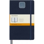 Блокнот Moleskine CLASSIC EXPENDED QP060EXPB20 Large 130х210мм 400стр. линейка твердая обложка синий сапфир