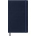 Блокнот Moleskine CLASSIC EXPENDED QP062EXPB20 Large 130х210мм 400стр. нелинованный твердая обложка синий сапфир