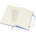 Блокнот Moleskine CLASSIC QP060B42 Large 130х210мм 240стр. линейка твердая обложка голубая гортензия
