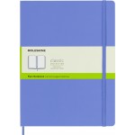 Блокнот Moleskine CLASSIC QP092B42 XLarge 190х250мм 192стр. нелинованный твердая обложка голубая гортензия