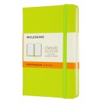 Блокнот Moleskine CLASSIC MM710C2 Pocket 90x140мм 192стр. линейка твердая обложка лайм