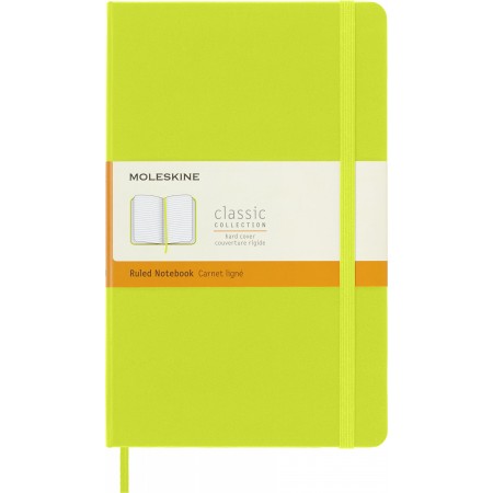 Блокнот Moleskine CLASSIC QP060C2 Large 130х210мм 240стр. линейка твердая обложка лайм