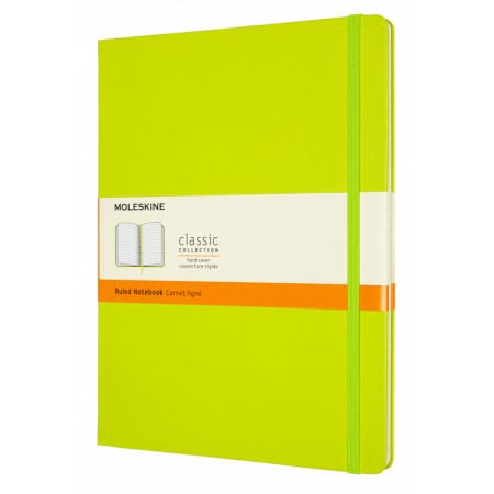 Блокнот Moleskine CLASSIC QP090C2 XLarge 190х250мм 192стр. линейка твердая обложка лайм