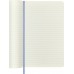 Блокнот Moleskine CLASSIC SOFT QP616B42 Large 130х210мм 192стр. линейка мягкая обложка голубая гортензия