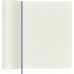 Блокнот Moleskine CLASSIC SOFT QP621B42 XLarge 190х250мм 192стр. линейка мягкая обложка голубая гортензия