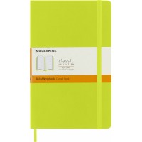 Блокнот Moleskine CLASSIC SOFT QP616C2 Large 130х210мм 192стр. линейка мягкая обложка лайм