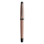 Ручка роллер Waterman Expert DeLuxe (2119264) Metallic Rose Gold RT F черн. черн. подар.кор.