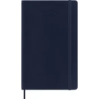 Еженедельник Moleskine ACADEMIC SOFT WKNT Large 130х210мм датир.18мес 208стр. мягкая обложка синий