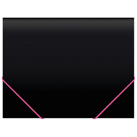 Портфель Бюрократ Black Opal BLPP13 13 отдел. A4 пластик 0.7мм черный/ассорти
