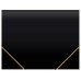 Портфель Бюрократ Black Opal BLPP13 13 отдел. A4 пластик 0.7мм черный/ассорти