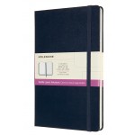 Блокнот Moleskine CLASSIC DOUBLE NB313HB20 Large 130х210мм 240стр. линейка/нелинованный твердая обложка синий