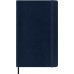 Блокнот Moleskine CLASSIC SOFT DOUBLE NB313SB20 Large 130х210мм 192стр. линейка мягкая обложка синий