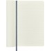 Блокнот Moleskine CLASSIC SOFT DOUBLE NB313SB20 Large 130х210мм 192стр. линейка мягкая обложка синий