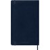 Блокнот Moleskine CLASSIC SOFT DOUBLE NB313SB20 Large 130х210мм 192стр. линейка мягкая обложка синий