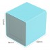 Подставка Deli NS011Blue Nusign 2отд. для письменных принадлежностей 84х84х86мм синий пластик