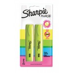 Набор текстовыделителей Paper Mate Fluo XL 1825660 Sharpie желтый блистер (2шт.)