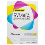 Бумага Silwerhof A4/80г/м2/100л./желтый интенсив общего назначения(офисная)