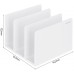 Подставка-ограничитель для книг Deli ENS006WHITE 162x162x122мм