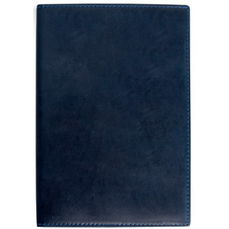 Ежедневник Deli 22236-BLUE A5 искусст. кожа 160стр. синий