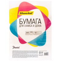 Бумага Silwerhof A4/80г/м2/500л./желтый пастель