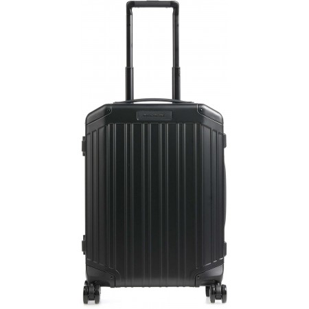 Чемодан Piquadro ALU (BV4425ALUS/N) 40x55x20см 37л. 4.590кг. алюминий/натур.кожа черный