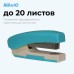 Степлер ручной Kw-Trio 055G9BLUE 24/6 26/6 (20листов) снижение усилия голубой/белый 100скоб металл коробка