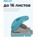 Дырокол Kw-Trio 09652blue макс.:16лист. пластик синий отв.:2