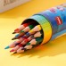 Карандаши цв. Deli EC00817 Super Wings шестигран. тополь 18цв. туба пл.