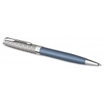 Ручка шариков. Parker Sonnet Premium K537 (CW2119649) Metal Blue CT M черн. черн. подар.кор.