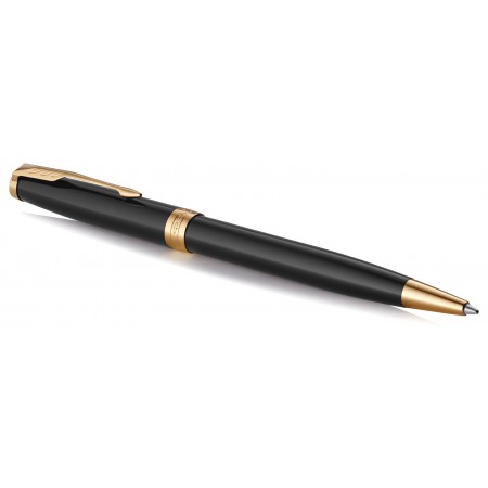 Ручка шариков. Parker Sonnet Core K530 (CW1931497) LaqBlack GT M черн. черн. подар.кор.