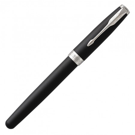 Ручка роллер Parker Sonnet Core T529 (CW1931523) Matte Black CT F черн. черн. подар.кор.