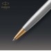 Ручка шариков. Parker Sonnet Core K527 (CW1931507) Stainless Steel GT M черн. черн. подар.кор.