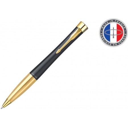 Ручка шариков. Parker Urban Core K314 (CW2143640) Muted Black GT M син. черн. подар.кор.