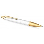 Ручка шариков. Parker IM Premium K318 (CW2143643) Pearl GT M син. черн. подар.кор.