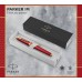 Ручка роллер Parker IM Premium T318 (CW2143647) Red GT F черн. черн. подар.кор.