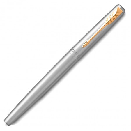 Ручка перьев. Parker Jotter Core F691 (CW2030948) Stainless Steel GT M сталь нержавеющая подар.кор.