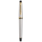 Ручка роллер Waterman Expert 3 (CWS0951980) Steel GT F черн. черн. подар.кор.