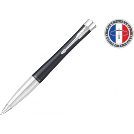 Ручка шариков. Parker Urban Core K314 (CW2143639) Muted Black CT M син. черн. подар.кор.